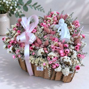 Blossom- Srce od suhog cvijeća