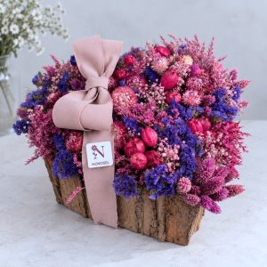 Flora - Srce od suhog cvijeća