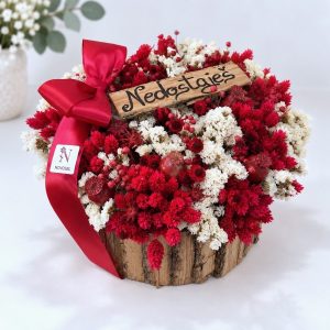 Granada – Okrugli aranžman od suhog cvijeća