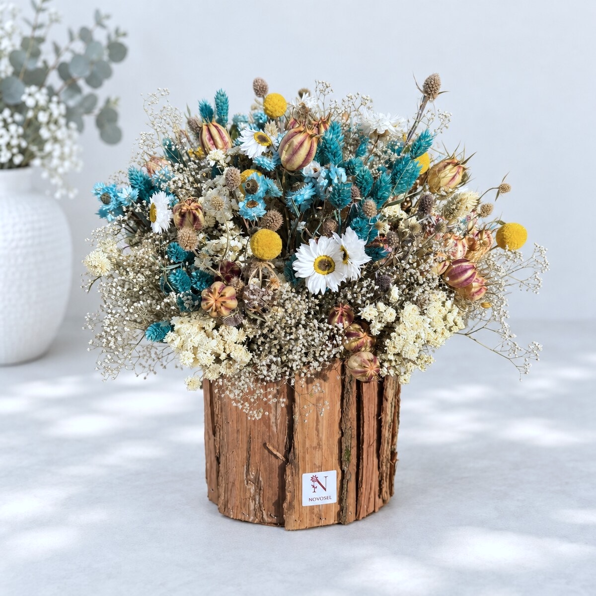 Marea - Flower box made of dried flowers