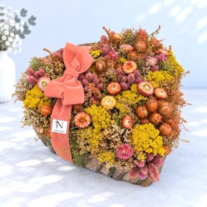 Marigold - Srce od suhog cvijeća