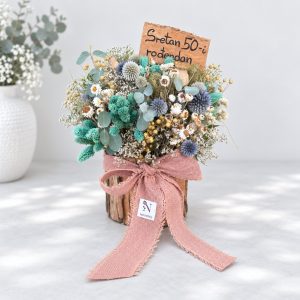 Tiffany – Cvjetna kutija od suhog cvijeća