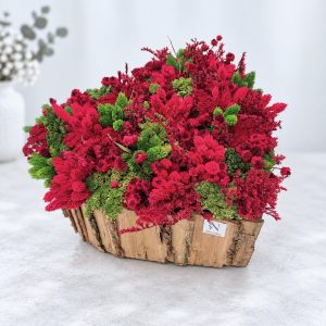 Verdiana - Heart of dried flowers